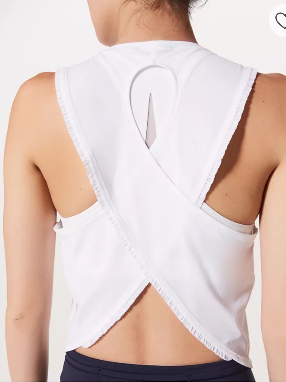 Lululemon Fast As Light Tank *Frilled